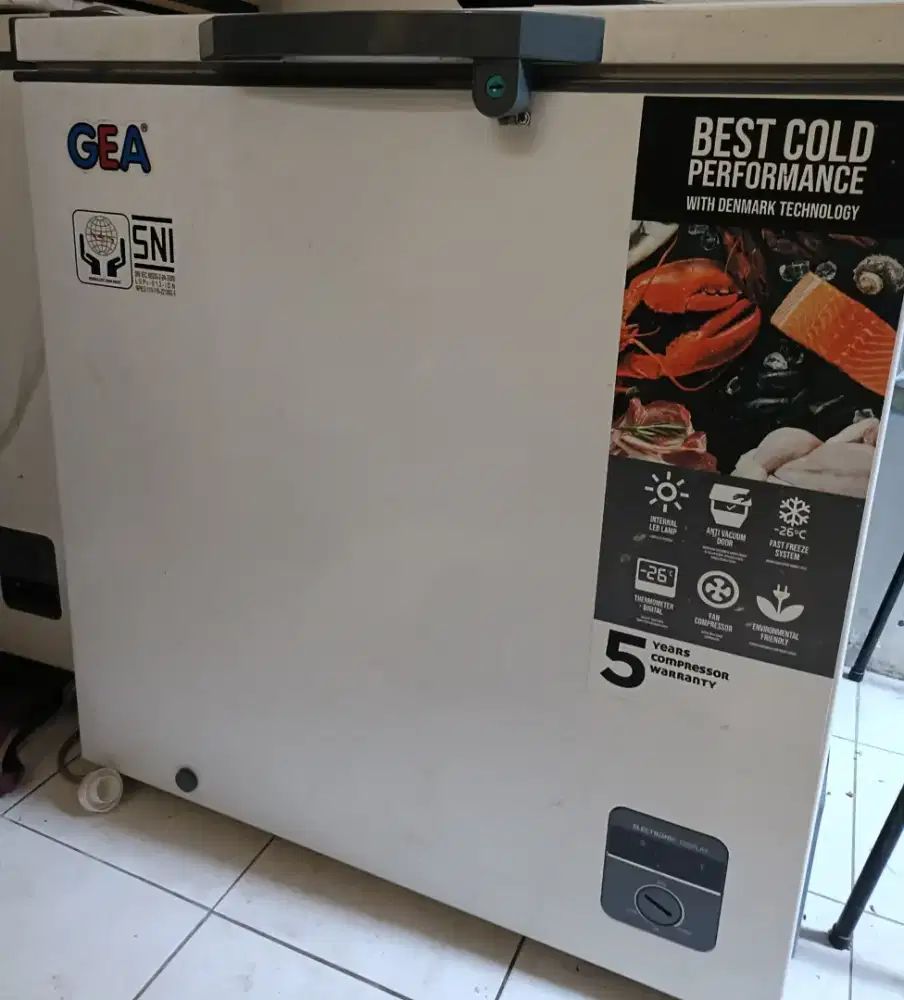Freezer GEA 200L
