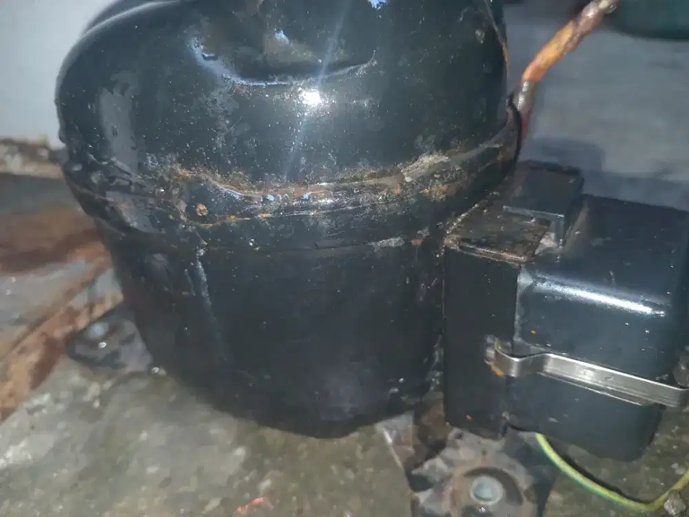 KOMPRESOR KULKAS 1/10 PK untuk dispenser atau kulkas kamar