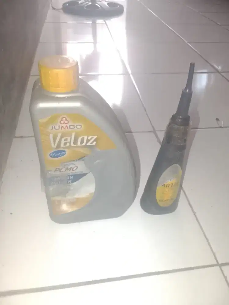 100k ambil semua masih baru oli