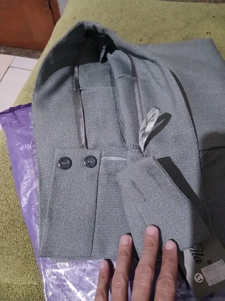 Celana utk kerja abu
