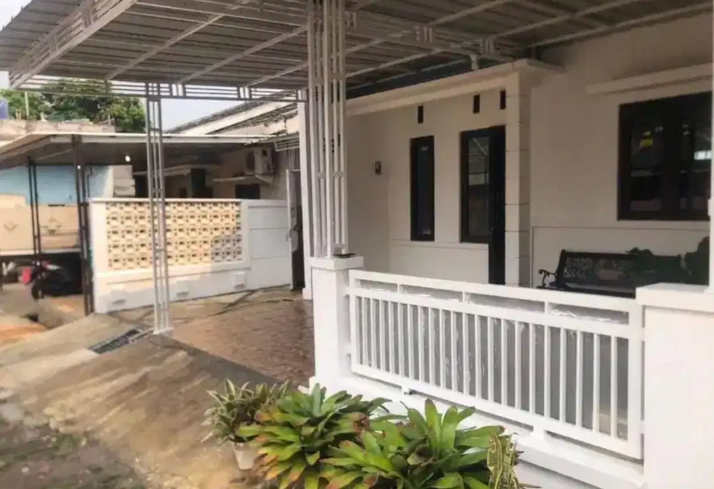 DIKONTRAKAN / DISEWA RUMAH PERTAHUN CLUSTER DI CIMANGGIS TAPOS DEPOK