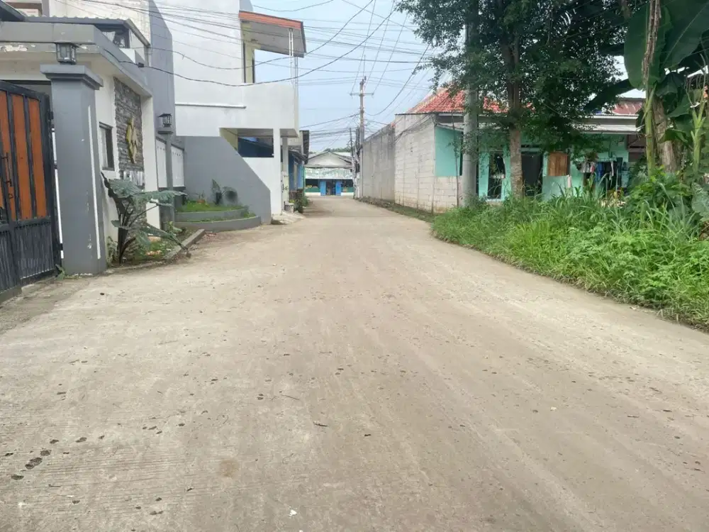Tanah Kavling 9 Menit Alun-alun Cibinong Free SHM