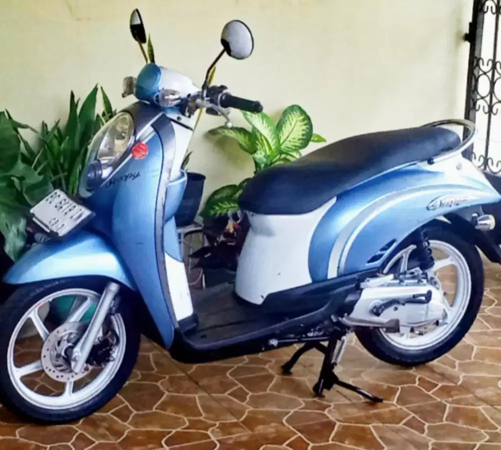 DIJUAL CEPAT HONDA SCOOPY KARBU MESIN ORI sertater hiduk