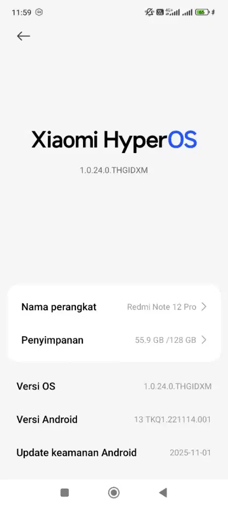 Jual santai Redmi note 14 pro 4G