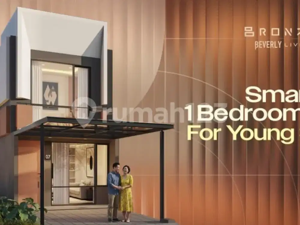 Rumah Cluster Beverly Livin Bronze Park Serpong Lokasi Strategis
