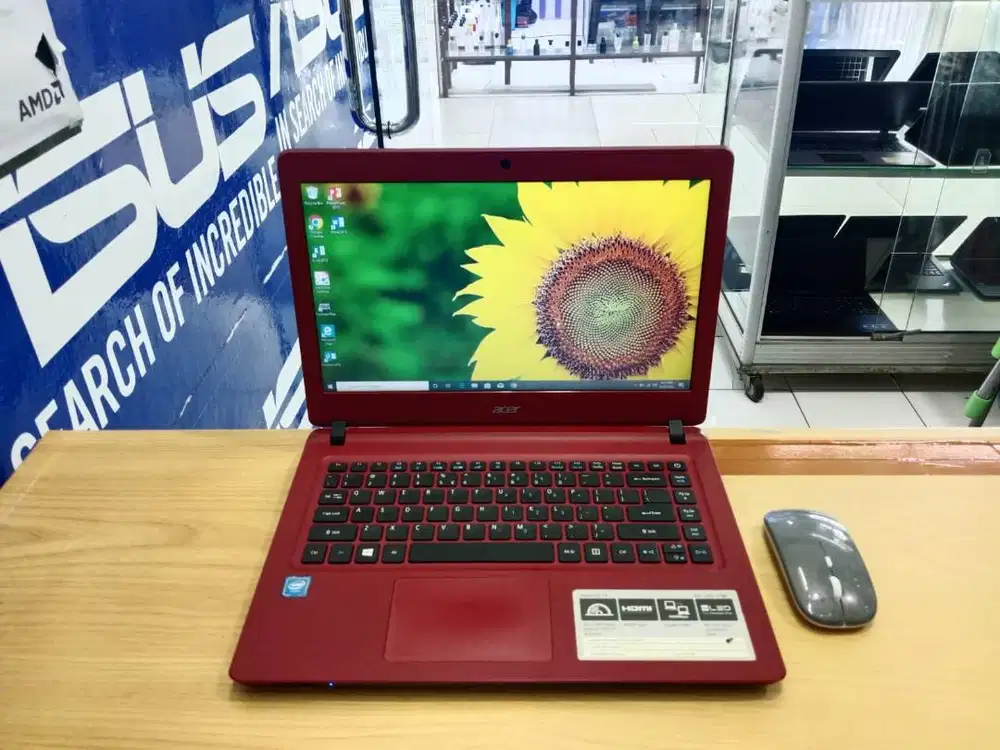 DIJUAL LAPTOP ACER ES1-432 CELERON RAM 2GB HDD 500GB SIAP PAKAI