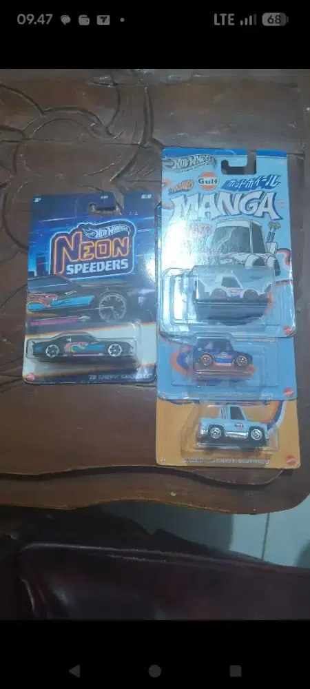 Hotwheels segel