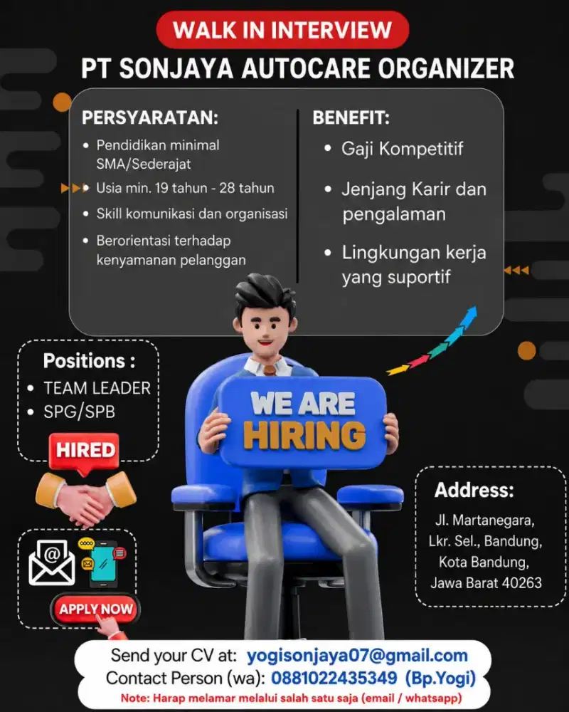Lowongan kerja bandung