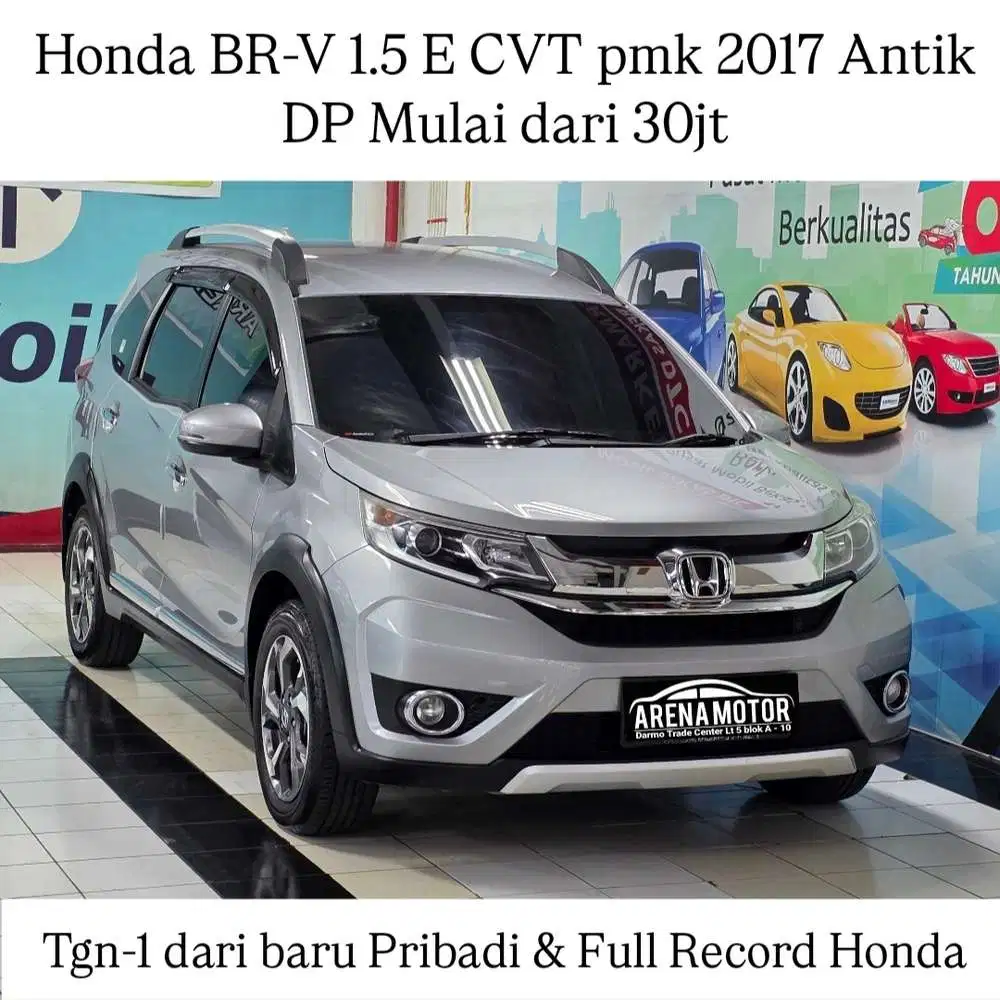 [KM 60rb] BRV E CVT pmk 2017 Antik Tgn-1 # Honda BR-V 1.5 2016 Matic