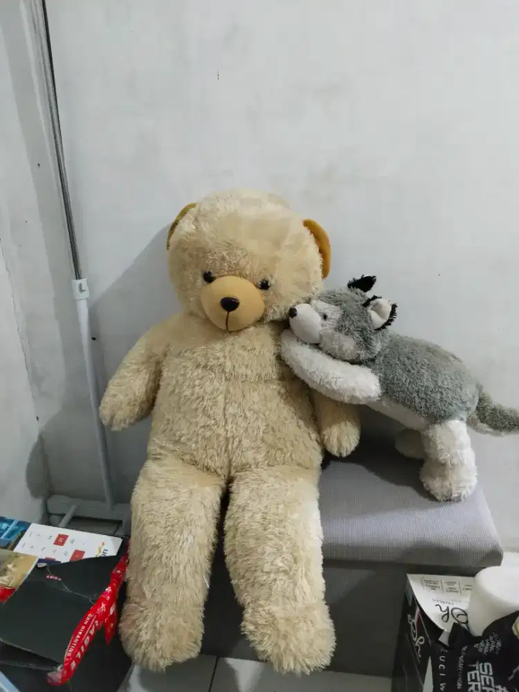 Boneka Teddy Bear dan Puppy