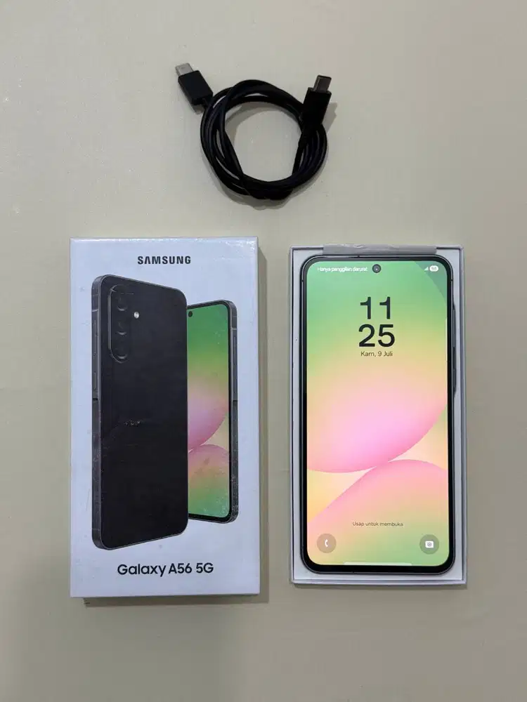 Samsung A56 5G 8/256 - Graphite - Garansi On September 2026