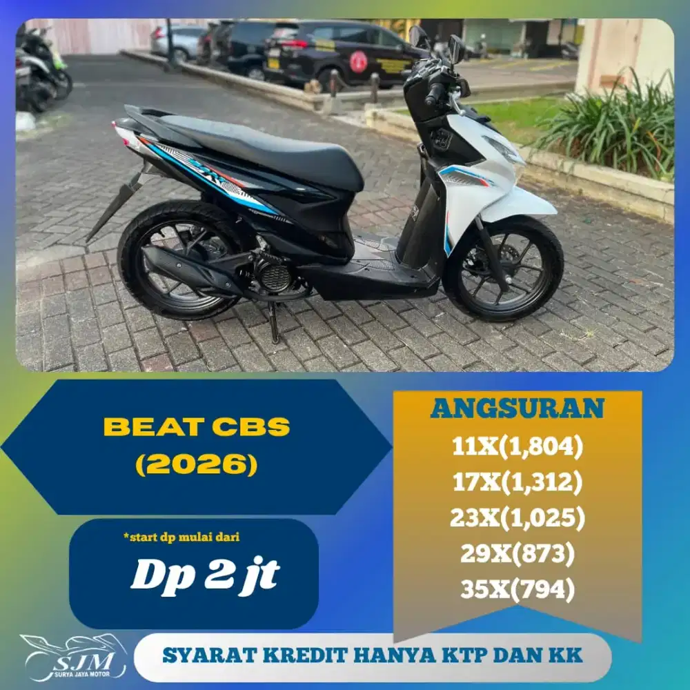 HONDA BEAT CBS 2025 MESIN HALUS
