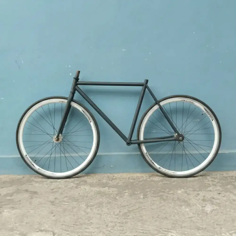 Frame set fixie, batang sepeda commuter, airwalkbasic,