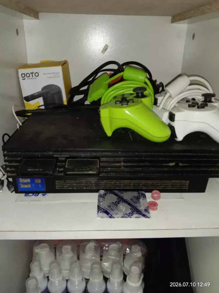 JUAL PS 2 LENGKAP STIK 2 CONSOLE