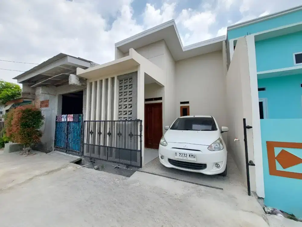Rumah baru harga rumah second (villa gading harapan 1)