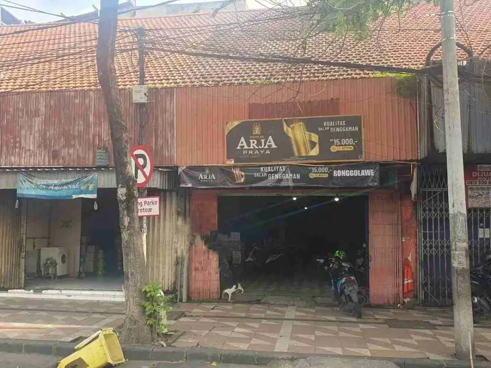 Dijual via lelang ruko jl Pandegiling no 9 Surabaya