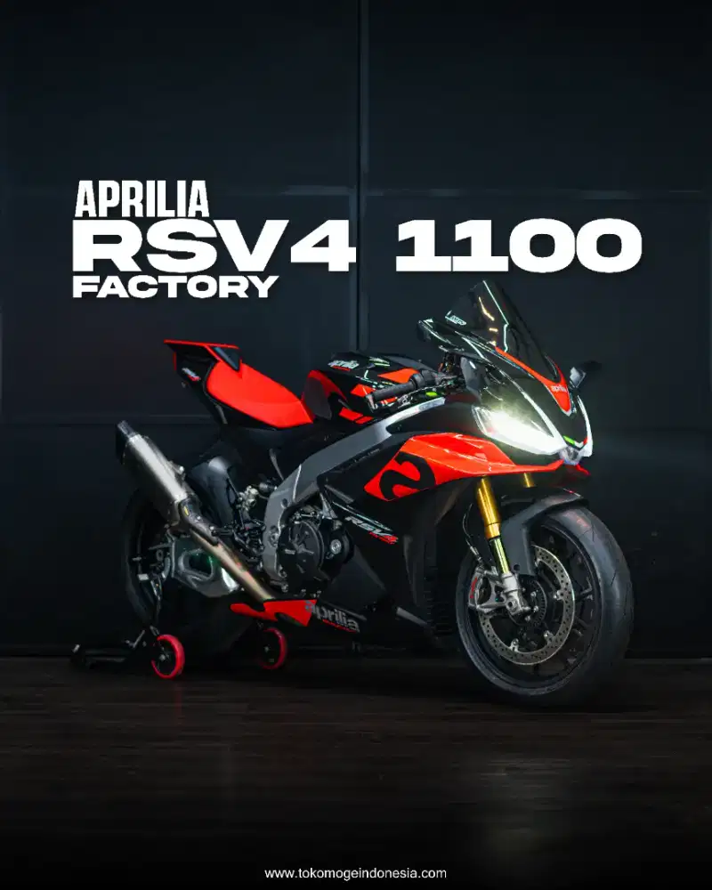 APRILIA RSV4 FACTORY 1100 2022 *ONLY 2 UNIT FULLPAPER*