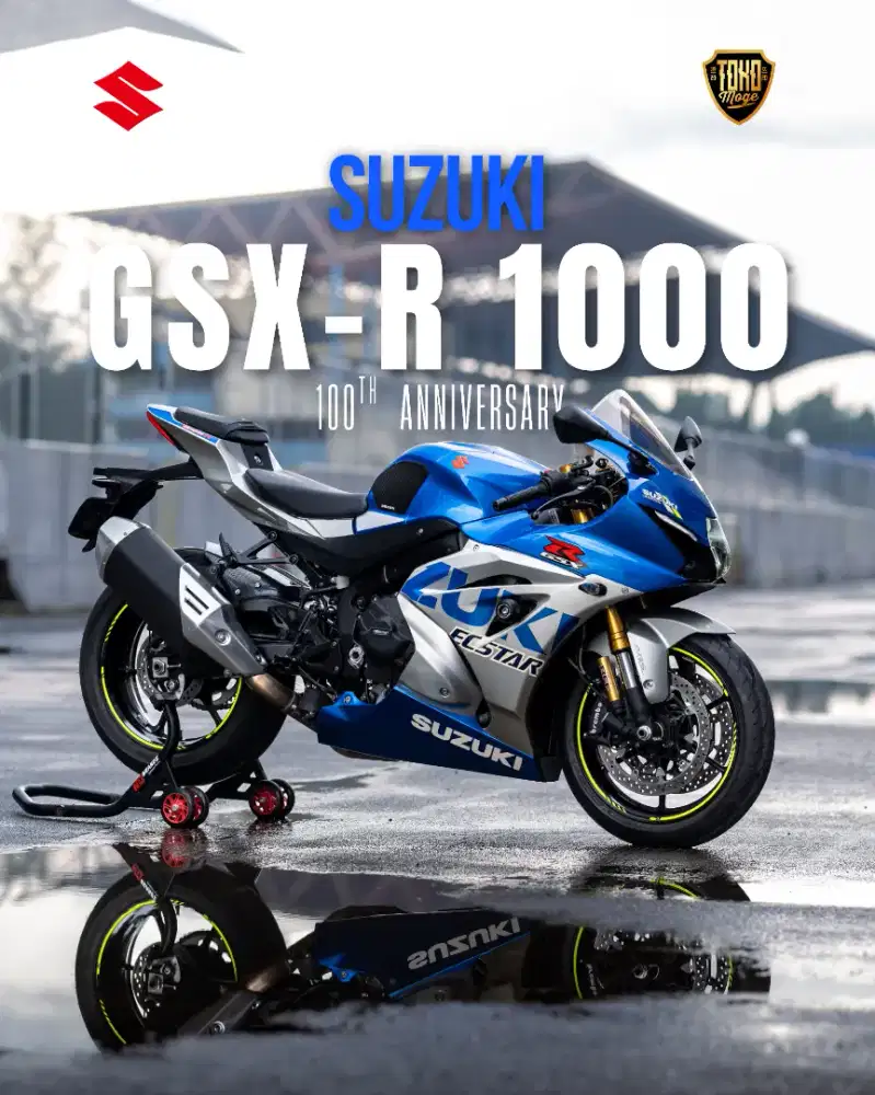 SUZUKI GSXR1000R 100TH ANNIVERSARY 2022 *ONLY ONE DI INDO*