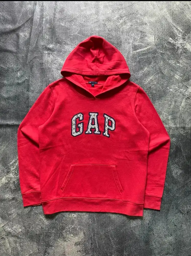 Hoodie gap Merah