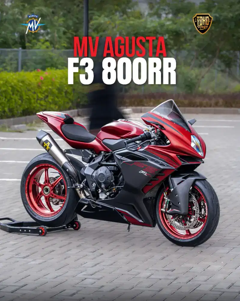 MV AGUSTA F3RR 2022 FULLSPEC ONE AND ONLY DI INDO