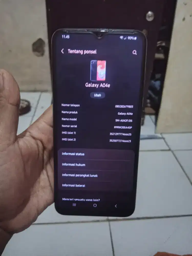 Samsung a04e  ram 3/32
