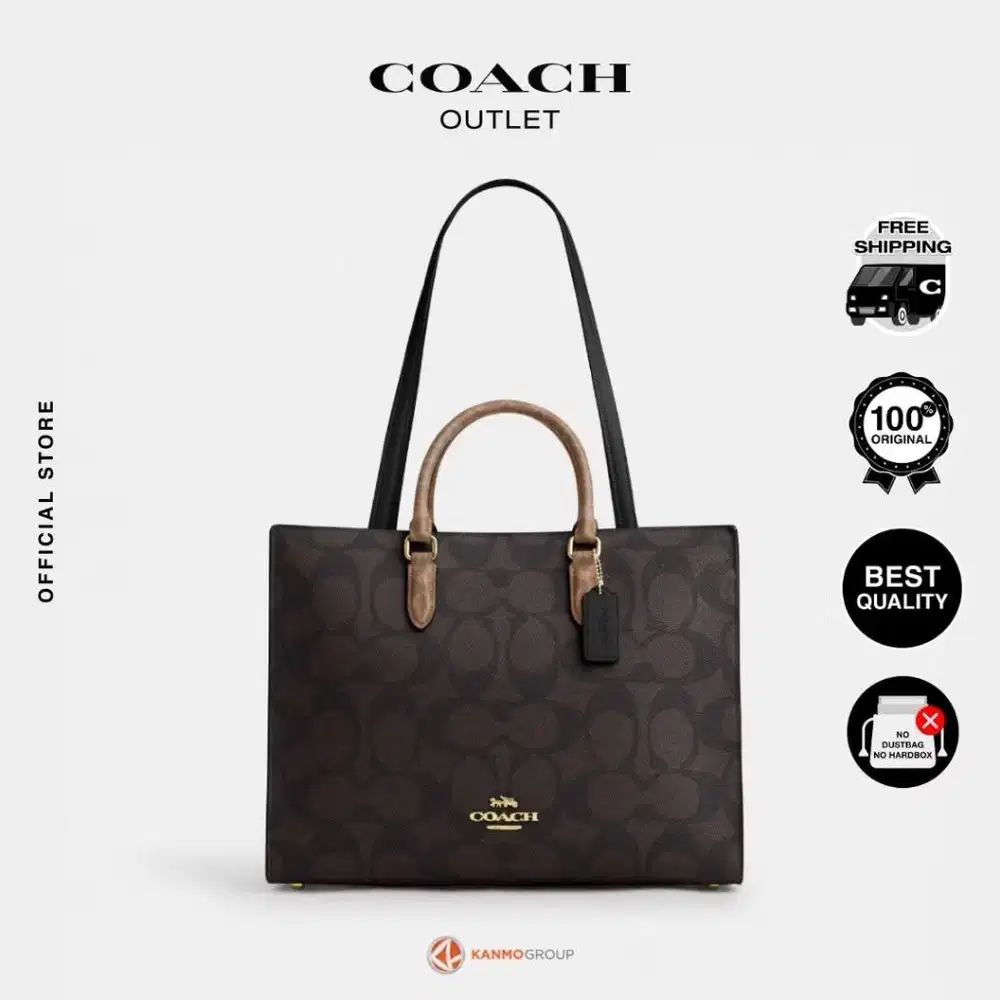 Tas coach maggie totebag new!