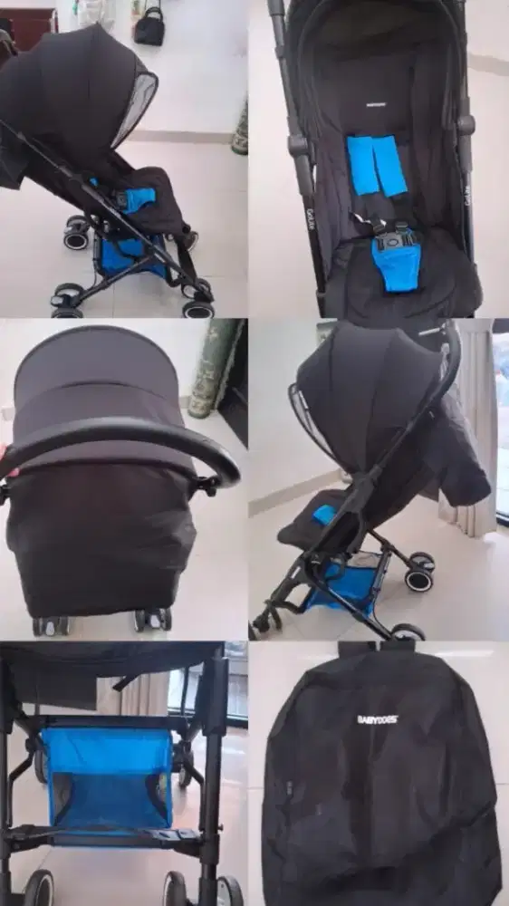 Preloved stroller babydoes golite (cabin size)