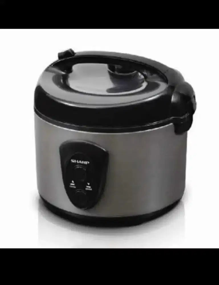 Rice Cooker Sharp Stainless Steel Penanak Nasi & Penghangat Otomatis