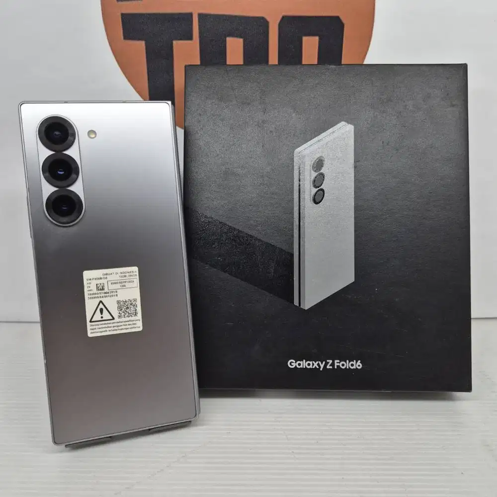 Samsung Z FOLD 6 12/256gb SILVER FULLSET Mulus No Minus