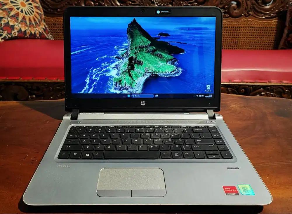 Laptop HP Intel Core i7 6th VGA AMD R7 M340 RAM 8GB SSD 120GB Normal