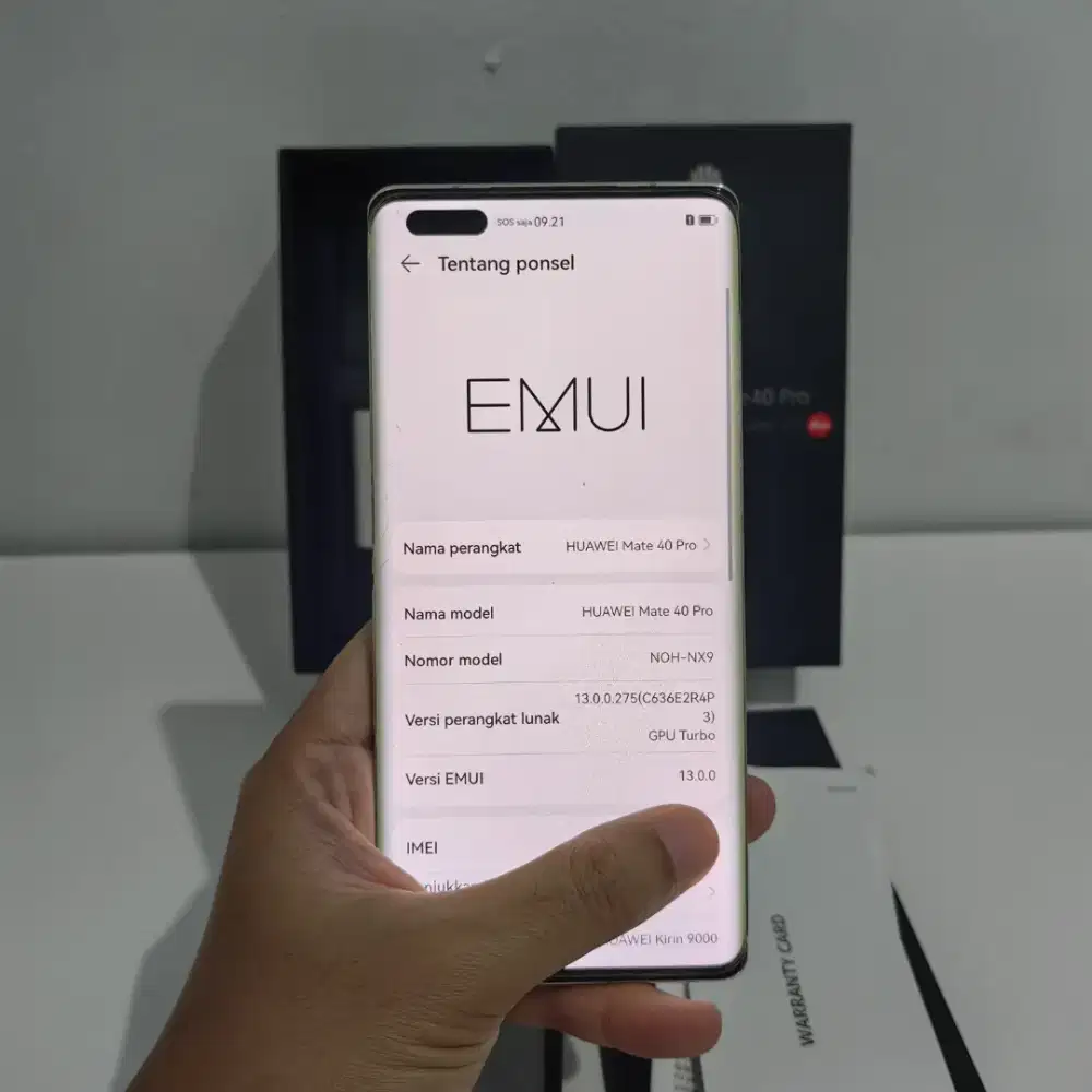 Huawei Mate 40 Pro 5G 8/256 EMUI Fullset