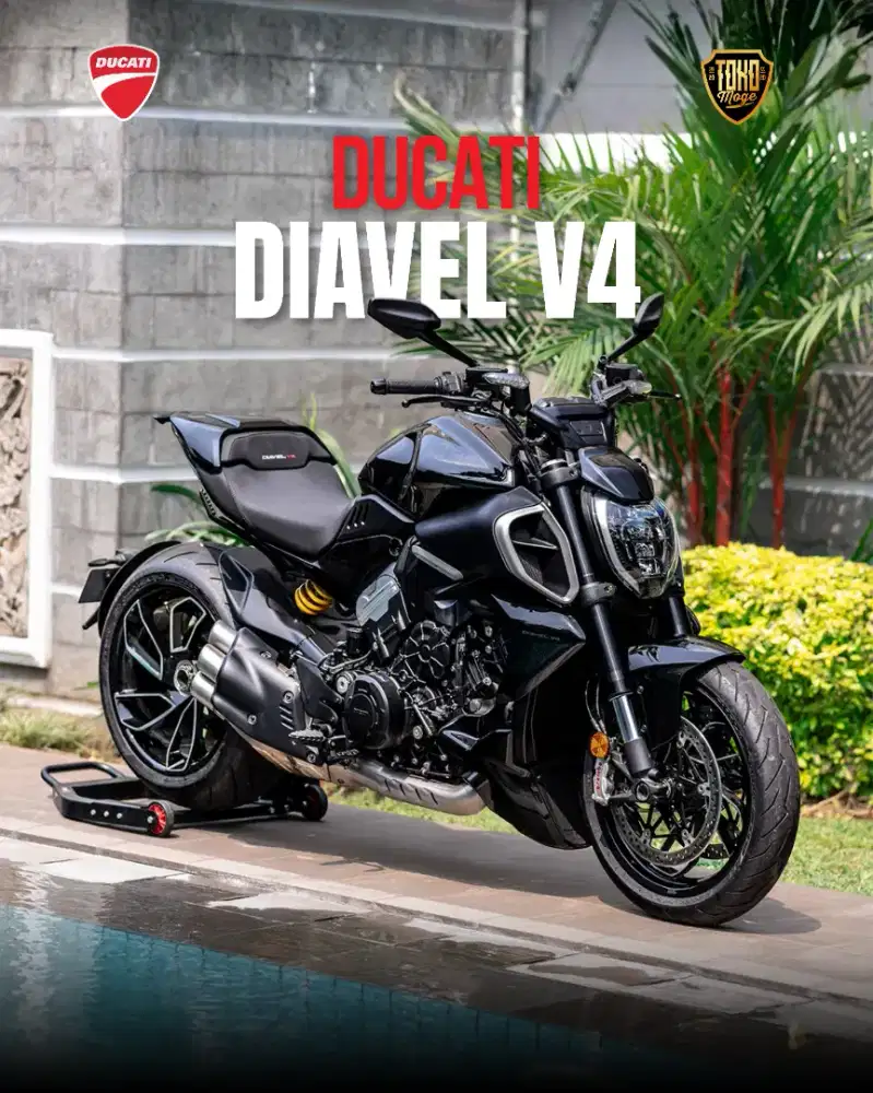 DUCATI DIAVEL V4 2023 BLACK METALLIC
