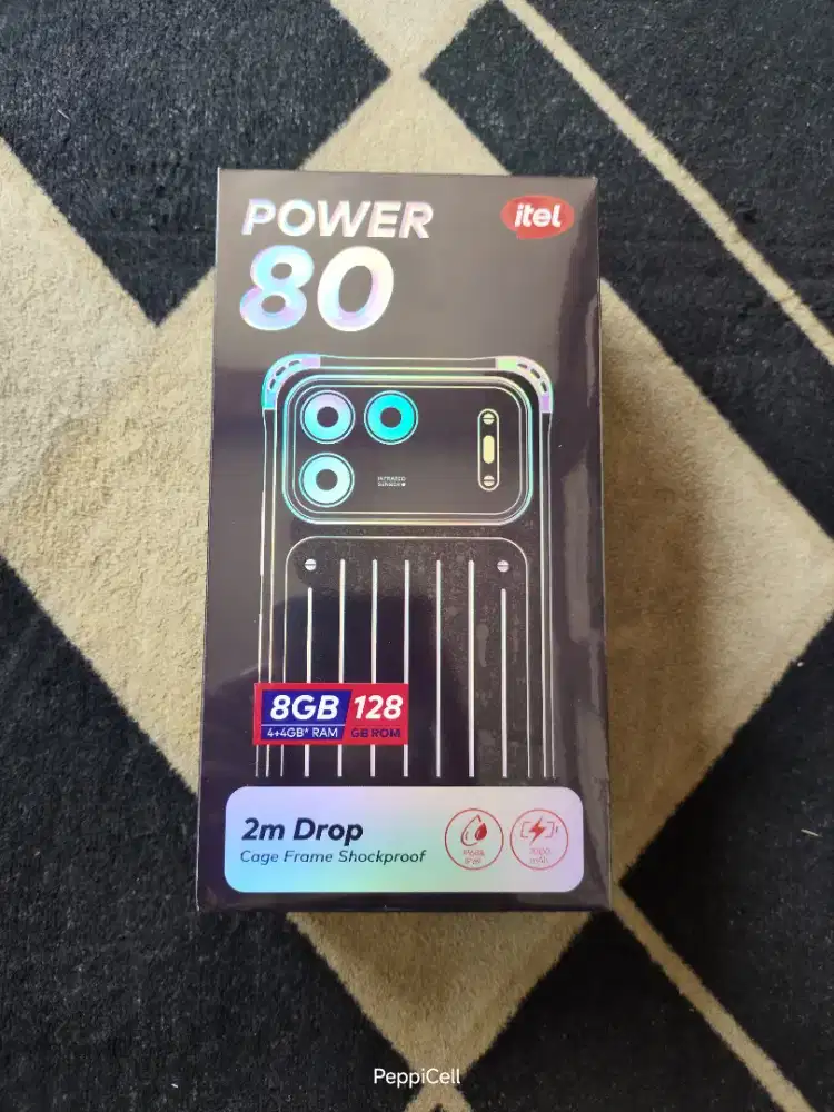 Itel Power 80 4+4GB/128 GB NEW Garansi resmi