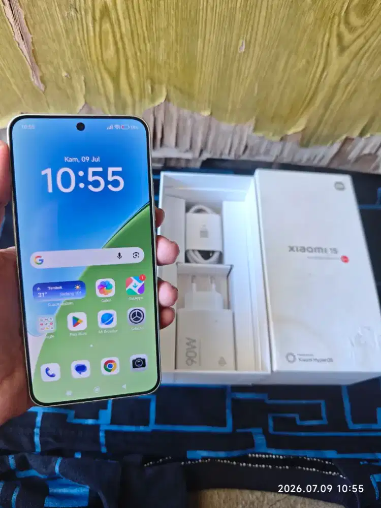 Xiaomi 15 12/256 Fullset ori segel mulus no minus istimewa