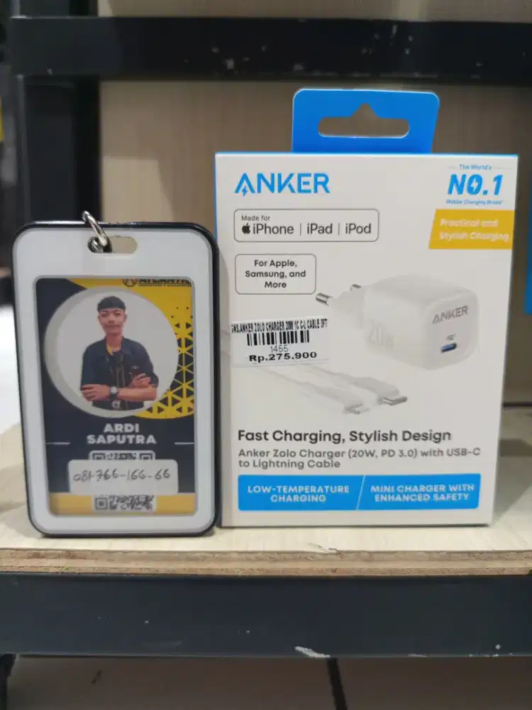 ANKER ZOLO CHARGER 20W 1C C-L