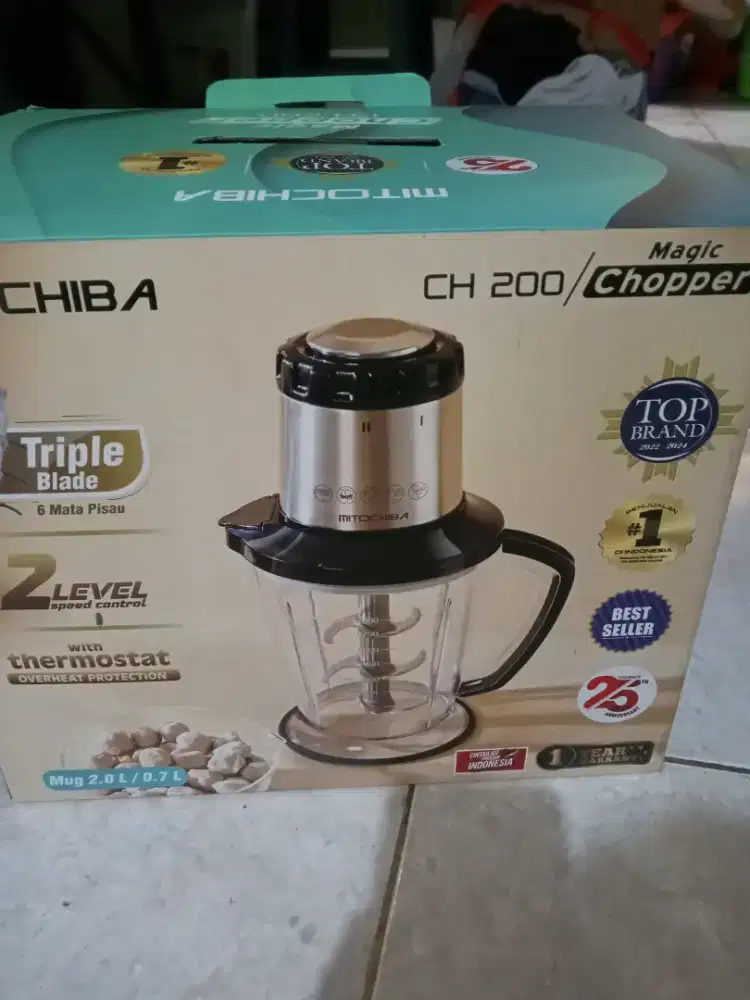 Jual rugi Mitochiba blender chopper 2L