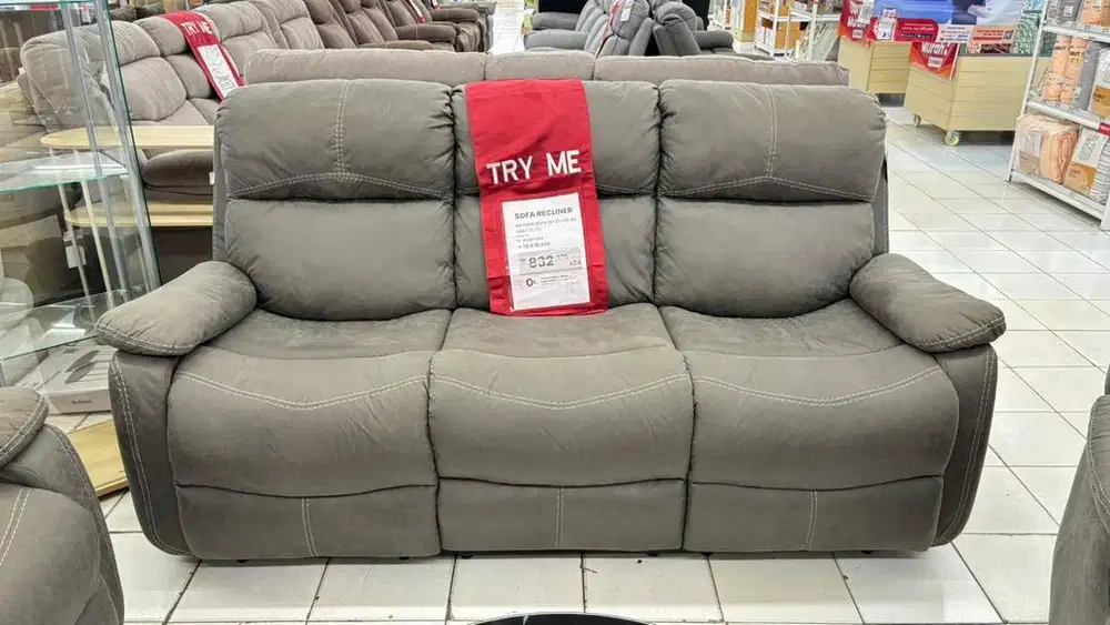 promo bundling sofa recliner 3seat + 2seat
