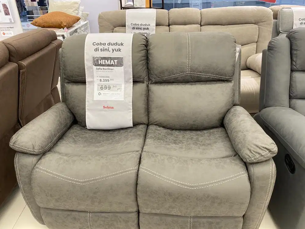 Sofa Recliner NATHAN SOFA SET 2s