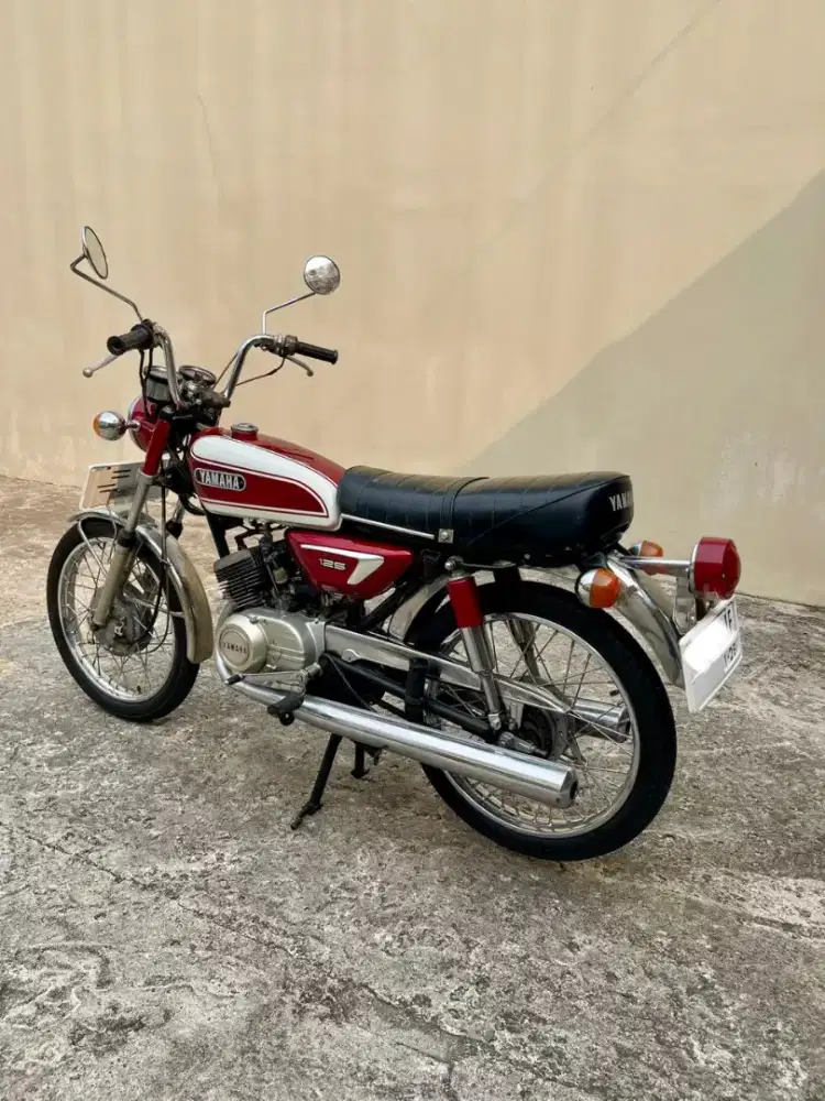 Yamaha As3 125 Tahun 1972 Twin (2 Tak)