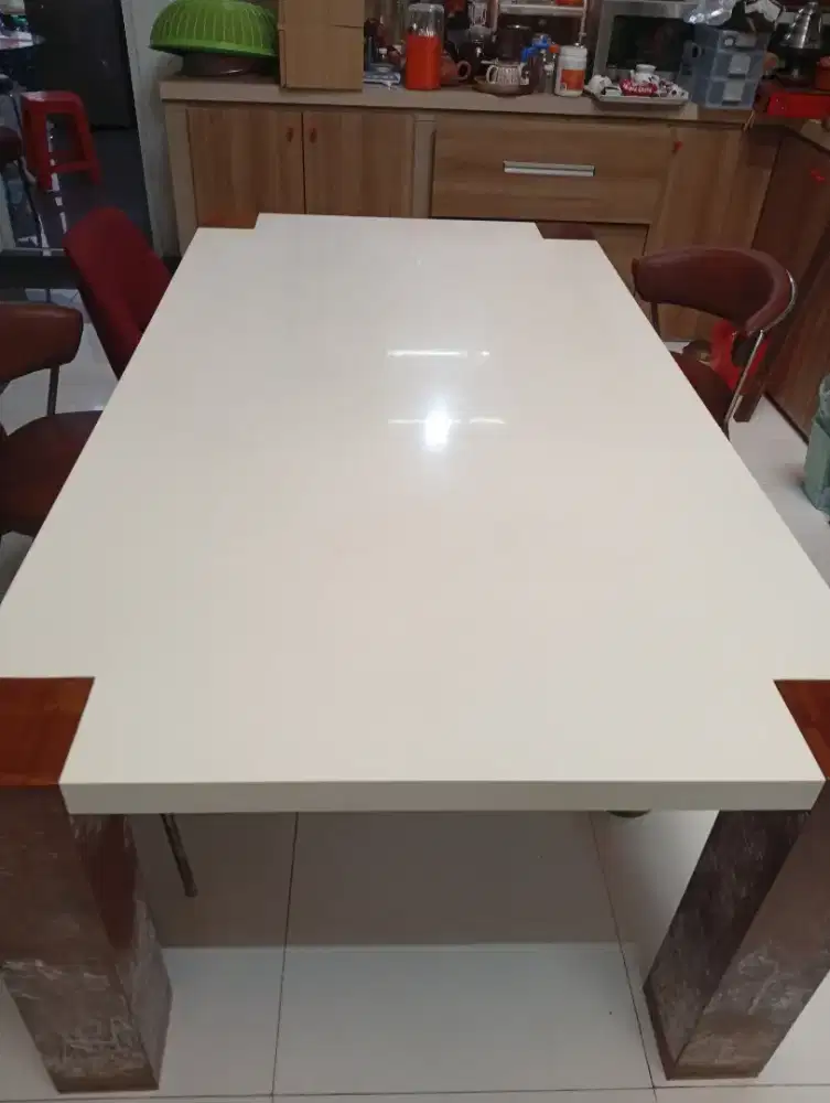 Dijual meja makan 6 seat