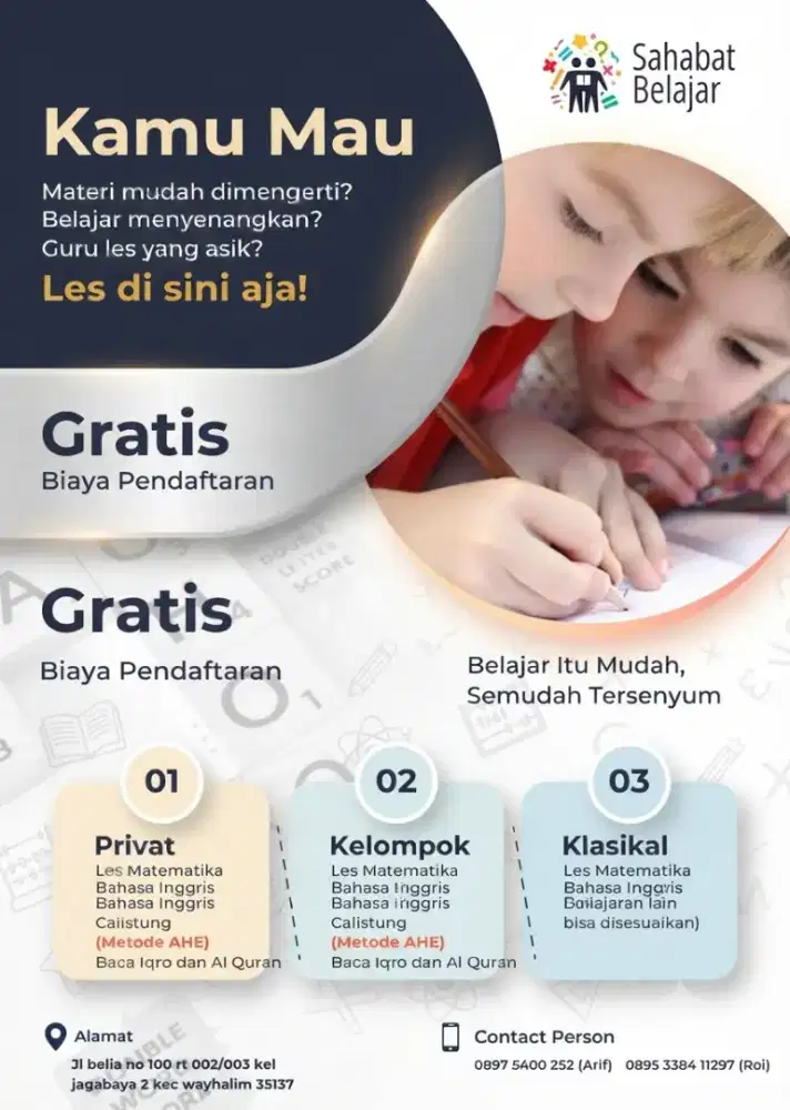 Les matematika dan Calistung