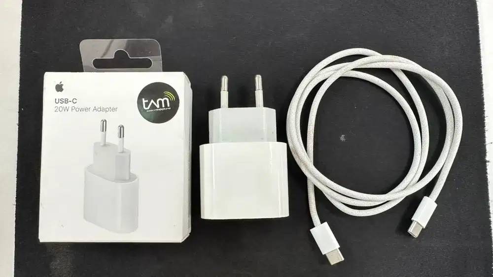Kabel dan Kepala Charger Apple iPhone Mac ORIGINAL