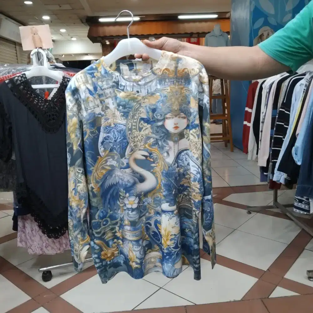 Dijual baju bangkok bahan rajutan