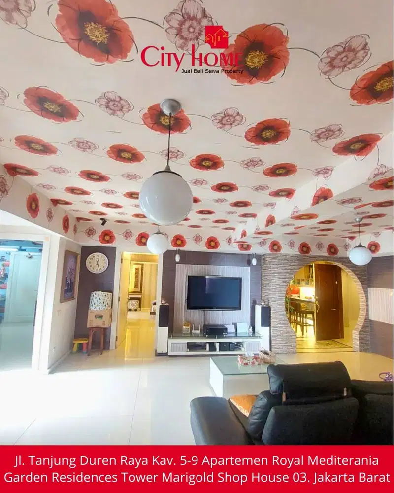 Dijual Taman Anggrek Lama (atas mall) type gandeng luas 176 sqm