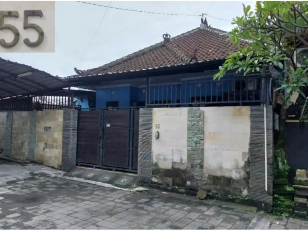 DIJUAL TANAH & BANGUNAN 126 M² DI PADANGSAMBIAN, DENPASAR BARAT – KOTA DENPASAR