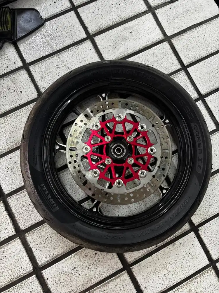 VELG DELKEVIC SATU SET PIRINGAN DAN BAN