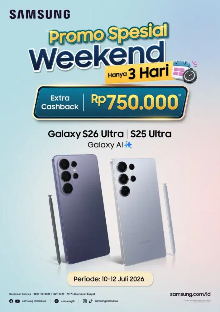 PROMO WEEKEND SAMSUNG S26 ULTRA