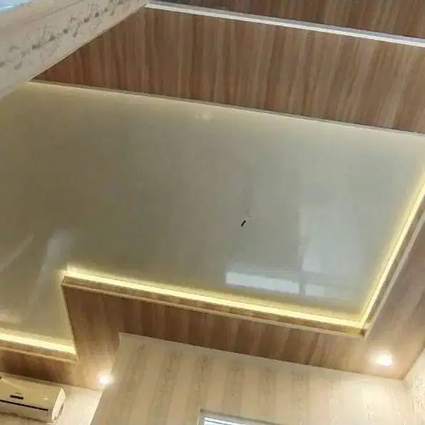 Sekat Plafon Partisi PVC GRC Gypsum Jasa Tukang Pasang Wall Moulding