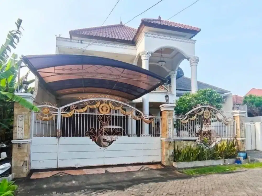 Rumah Kebonsari Elveka Strategis - Ada Bath Up & Jaccuzi di Kamar Utama
