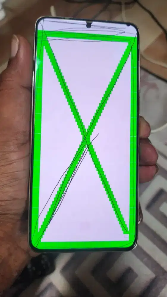 LCD samsung S21 plus original minus layak pakai